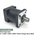 Heavy Duty Planetary Gear Reducer For Nema 42 Stepper Motors With 19 Mm Input 22 Mm Output Ratios From Three To Two One Six To One Pumping Out Seventy Nm Torque At 3k Rpm Built Tough For Cnc Routers And Bot Builds, featuring a 19mm input, tailored for servo motors.