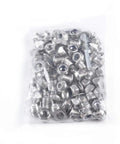 Stainless Steel Front And Rear Fender Hardware Kit for Chevy Universal Pocket Rivet Style Fender Flares Screws And Bolts