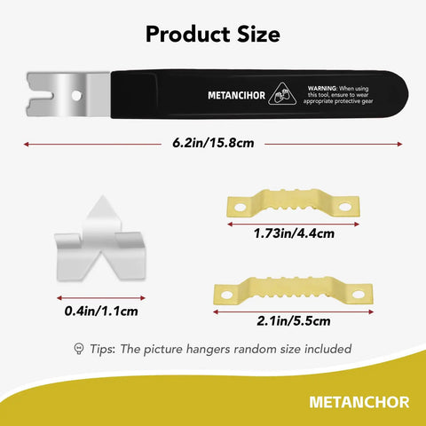 Heavy Duty Glazier Point Driver Tool With Zinc Iron Build For No Fuss Window Glass Setting And Picture Frame Installation Featuring Breeze Glide Mechanism And Rock Solid Construction For Quick Home Fixes