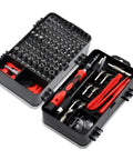 Premium 135 In 1 Precision Screwdriver Set With Magnetic Torx Bits And Insulated Handles For Phone Repair Tablet Fixing Laptop Maintenance And DIY Gadgets That Save Time And Effort, open case