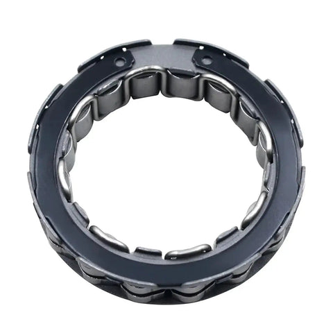 Premium Motorcycle Starter One Way Bearing Overrunning Clutch Kit Fits ZX10R ZX14R ZG1400 Hardened Steel Rollers Easy Install Quick Swap Smooth Start No Kickback For Riders Seeking Sick Performance Long Life Durability For Bikes, black steel ring