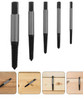 Hot Deal! Moluckfu Screw Extractor Set Brings Broken Bolts To Life With Durable Metric Bits Plus Extra Tools For Fast Car And Home Repairs You Gonna Love. five steel screw extractors for stripped bolts and wood repair