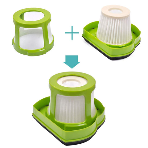 Pet Hair Eraser Vacuum Filter Replacement For Bissell 1782 Cordless Hand And Car Vacuum Compatible With 1782 17823