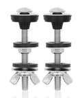 Stainless steel toilet bolts kit with washers for tank-to-bowl connection