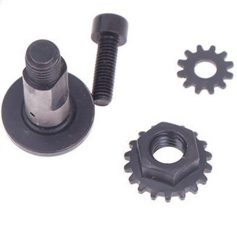 Pruner Replacement Hardware Screw For Electric Pruners Heavy Duty Anti Loosening Nut And Bolt Kit For Electric Pruning Shears Fits 80 Percent Of Models Ideal For Fruit Farms Grapevines And Urban Green Spaces Easy Install black metal screw nut and washer set