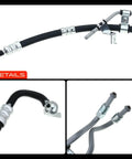 Power Steering Pressure And Return Hose Line Assembly For Toyota Camry Solara 2002 To 2009 Two Point Four L L4 close-up details