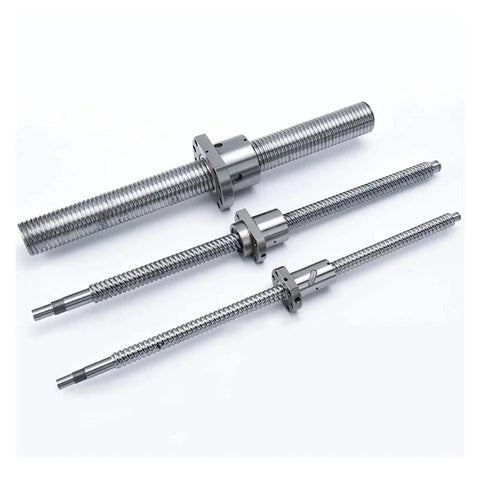 Heavy Duty Kick Ass C7 Precision Ball Screw And Nut Kit 1620 1400mm High Speed Big Pitch components in quenched alloy steel.