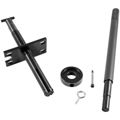 Gimbal Bearing Puller And Engine Alignment Tool Kit For Mercruiser Alpha Bravo OMC Volvo Installer And Alignment Bar For Sterndrive Maintenance Heavy Duty Pro Grade All In One Kit For Smooth Engine Alignment And Easy Setup, showing alignment bar and tools