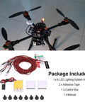 Dope RC Plane LED Light Kit With Navigation Lights And 8 LED Flashing System for airplanes on floor with lighting components