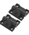 Plastic Cabinet Door Hinges Black Adjustable Torque Friction Positioning Stop Folding For Kitchen Bathroom Office Desks