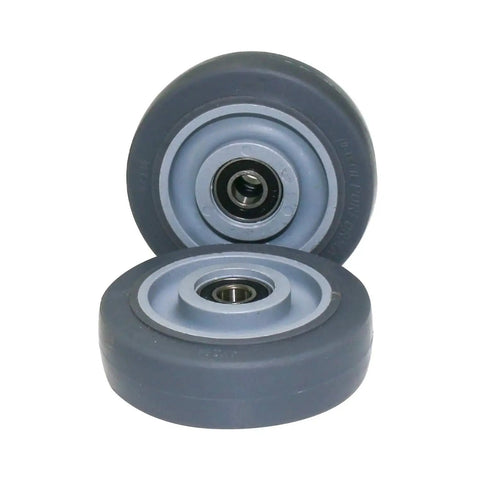 Swap Out Those Wobbly Rollers For This Heavy Duty 4 Inch Push Cart Wheel Set Double Ball Bearing Casters For Flatbed Trucks Tough Polyurethane Replacement Plates