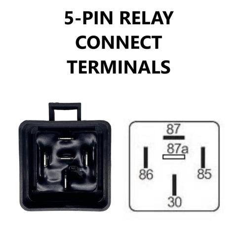 Direct Fit 12V Marine Trim And Tilt Relay Solenoid Kit For Mercury Mariner Force Outboards And Johnson Evinrude OMC Sterndrive 5.0 And 5.8 IO Replace 882751A1 882751A2 Bosch Relay Hella 4RD 960 388-32