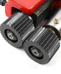 Close-up of gear mechanism on Pro Grade 7 Inch Sheet Bead Roller and Steel Bender for Low Carbon Metal, US Stock