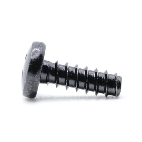 Contractor Grade ST4 X 12 Mm Pan Head Phillips Self Tapping Screws With Blunt Tip Black Oxide Steel Fasteners side view