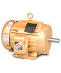 Single Unit 15 HP Electric Motor 1765 RPM 3-Phase 60 Hz 254T Frame 0944M TEFC F1 Mount - Industrial AC side view