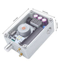 Inside view of 5 In 1 Hand Crank Generator With USB Charging, High Brightness LED Light, Built In Ignition Tool, And Red LCD Display