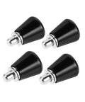 Black Metal Spring Pins Set of 4 Locking Plungers For Heavy Industrial Gear Universal Fit durable steel components