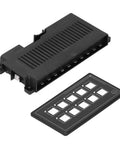 Universal 10 Button Membrane Switch Panel With Bluetooth App Control, Backlit LED Touch Interface, programmable reset buttons