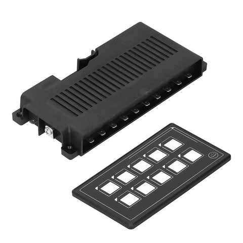 Universal 10 Button Membrane Switch Panel With Bluetooth App Control, Backlit LED Touch Interface, programmable reset buttons