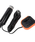 Battery Powered Cordless Submersible Sump Pump Knocks Out Basement Flooding Quick With Smooth Five Hundred GPH Drainage And Legit Sixteen Foot Lift, portable pump with battery and cord.