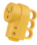 Power Plug 50 Amp 250 Volt Wall Outlet Extender Female Electrical Adapter With Easy Unplug For Generators Heaters And Appliances