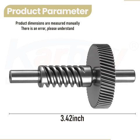 Whirlpool WP9709231 Mixer Gear Replacement Kit With 9703445 Worm Gear Thrust Bearing And 9706770 Heavy Duty All In One Fix For KitchenAid Stand Mixers KP2671 KP26M1XPM5 KP26M1XNP5 KP26M1XMR5