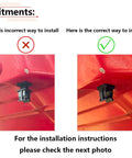 Correct and incorrect installation of No Fuss Hood Prop Rod Retainer Clip For Jeep Wrangler YJ TJ Patriot Compass Easy