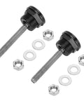 22mm Aluminum Quick Release Hood Pins Set, Heavy Duty Auto Fasteners, Push Button Lock Hood Latch Pins For Cars, Trucks And More, Rugged