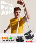 Person demonstrating Easy Cord Organizer With Dual Spring And Clasp Cable Clips For Max Secure Hold showing firm grip on cables.