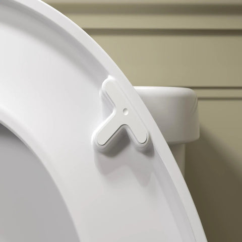 Hella Smooth Quiet Close Elongated Toilet Seat Featuring Dead Silent Lids And Grip Tight Hardware For Zero Slam Operation In Crisp White For Swift Bathroom Renovations