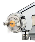 Pro 0.8mm High Pressure Pneumatic Spray Gun Professional Automatic Painting Tool With Stainless Steel Nozzle close-up of adjustment knob.