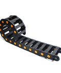 R100 Open Cable Drag Chain Carrier For CNC Machines And Electrical Gear, 1 Meter Long, 35x100mm Inner By Outer, Openable Design
