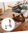 Two Pack Welding Toggle Clamps Fixed Clamp For Woodworking Jigs And Holding Fixtures in workshop setting