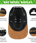 Maverick Air Safety Bump Cap With Extra Venting All Day Breathable Lightweight Baseball Cap Style Head Protection Brown
