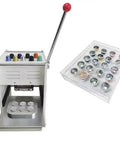 Manual Cup Sealing Machine For Coffee Capsules Commercial Heat Sealing Seaming Capping Unit with capsule tray