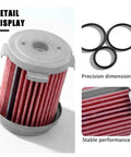 Automatic Transmission Filter And O Ring Kit For Honda Odyssey CR V Pilot Accord TL RDX RLX MDX TSX High Density Material