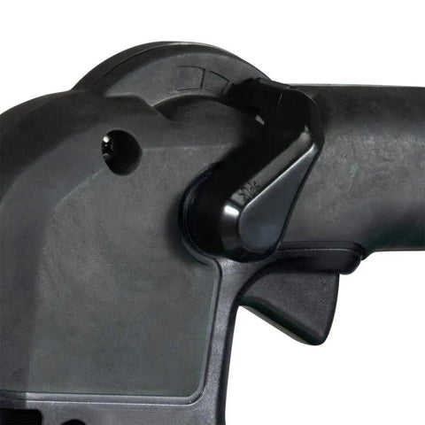 Game Changing Cordless Leaf Blower Kit Equipped With A Brushless Motor with speed control trigger and ergonomic handle.
