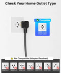 Level 2 EV Charger 24 Amp 240 Volt With 25 Foot Cable For Home Garage NEMA 14 30P Plug J1772 Non Tesla EV Compatible Outlet Type