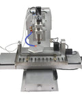 Close-up of 6040 5 Axis CNC Router Engraving Machine with 2200W spindle, water cooling ball screw, and Mach 3 USB controller.