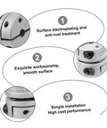 Top Notch Aluminum Alloy Flexible Shaft Coupling For Stepper Motors, CNC And 3D Printers With Secure Clamp Style Easy Install Keyed Design Handles Misalignment Like A Boss. silver aluminum flexible shaft coupling with clamp screws for stepper motor CNC 3D printer