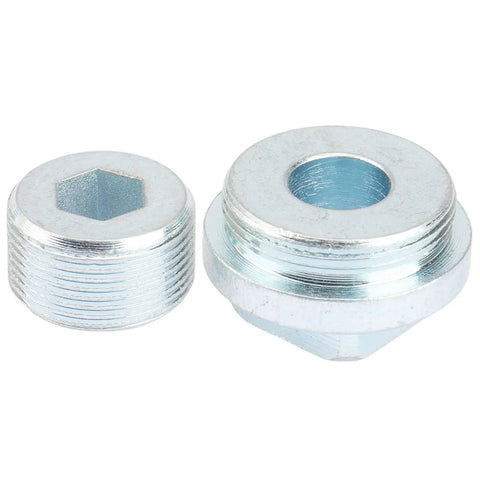 Pro Grade Crank Arm Removal Tool For Cannondale SI KT013 Integrated BB30 Arms, silver metal threaded components