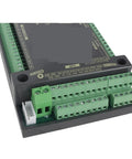 V5 Upgrade NVEM 3 4 5 6 Axis Ethernet CNC Motion Controller Card for Mach3 300 KHz, close-up of green terminal blocks
