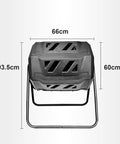 Front view of Dual Chamber 43 Gallon Compost Bin With 360 Degree Tumbling Design Large Outdoor Garden Compost Tumbler dimensions visible
