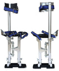 Easy Adjust Drywall Stilts For Painting And Cleaning, Set Up In A Snap, Ultra Lightweight Aluminum, 15 To 23 Inches, Secure Straps