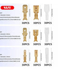 Awesome All-In-One 540 Pc Female Male Electrical Spade Wire Butt Connector Lugs Kit For Battery Starter Cable Splice Crimp Terminals You Know What I Mean, 6.3/4.8/2.8mm