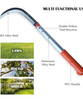 Japanese Style Garden Weeder Scythe For Lawn And Yard Care Manual Mowing And Trimming Sharp Manganese Steel Blade with PVC handle