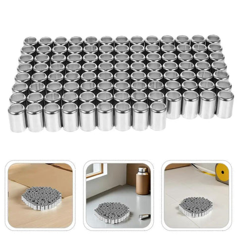 100Pcs Hydraulic Hose Fitting Ferrules Stainless Steel High Pressure Crimp Sleeves Pipe Couplings For Industrial And Home Use