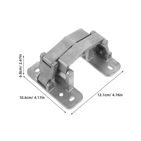 Heavy Duty Hidden Door Hinge With Multi Angle Accessibility And No Fuss Installation For Interior Doors Stainless Steel Concealed Hinge For Home And Office Durable Low Maintenance Smooth Operation, 12.1cm x 10.6cm x 6.8cm