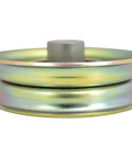 Flat Idler One Inch Height Three Eighths Bore Three And A Quarter Inch OD Replacement For Scag Gear Drive Walk Behind Lawn Mowers 32 36 48 52 61 Inch Compatible Tiger Cub Drive Fits Serial 7630000 And Higher Heavy Duty OEM Style metal idler pulley