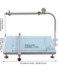 Workhorse 72W Hot Wire Foam Cutter Table Tool For Styrofoam Cutting And Sculpting, adjustable foam cutting table with measurements
